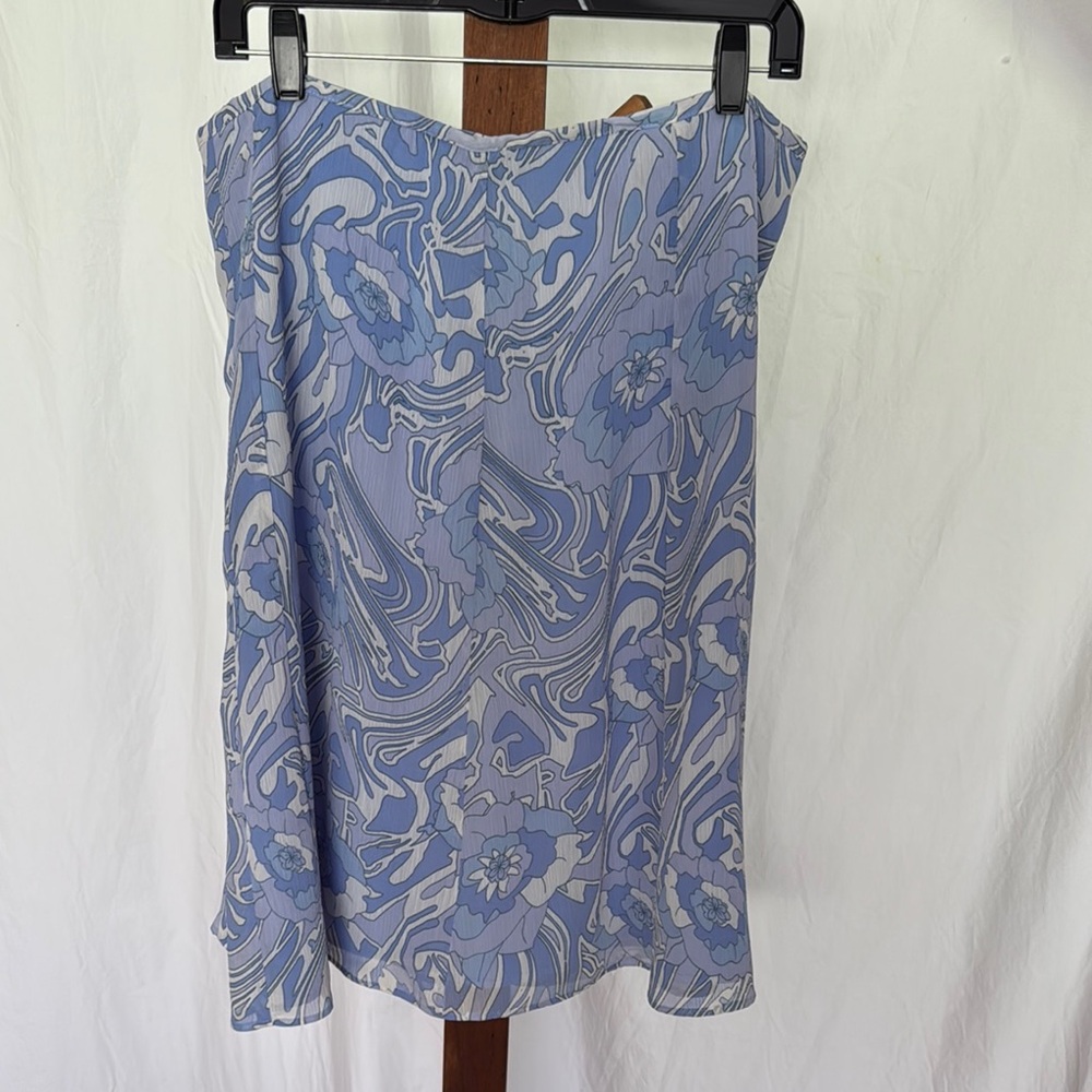 Kenneth Cole Floral Paisley Patterned Skirt size 14